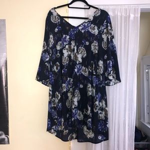 Mini loose floral dress from Nordstrom